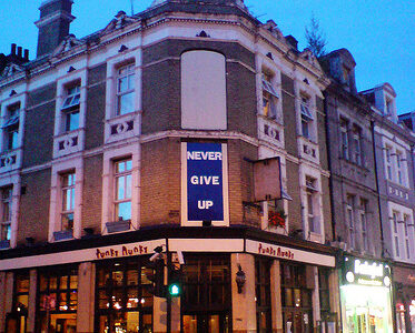 Best motivational sign on a pub ever