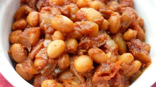 Sunday is the time for making home made baked beans